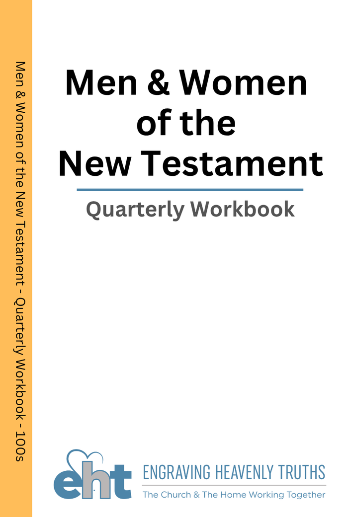 Men and Women of the New Testament cover